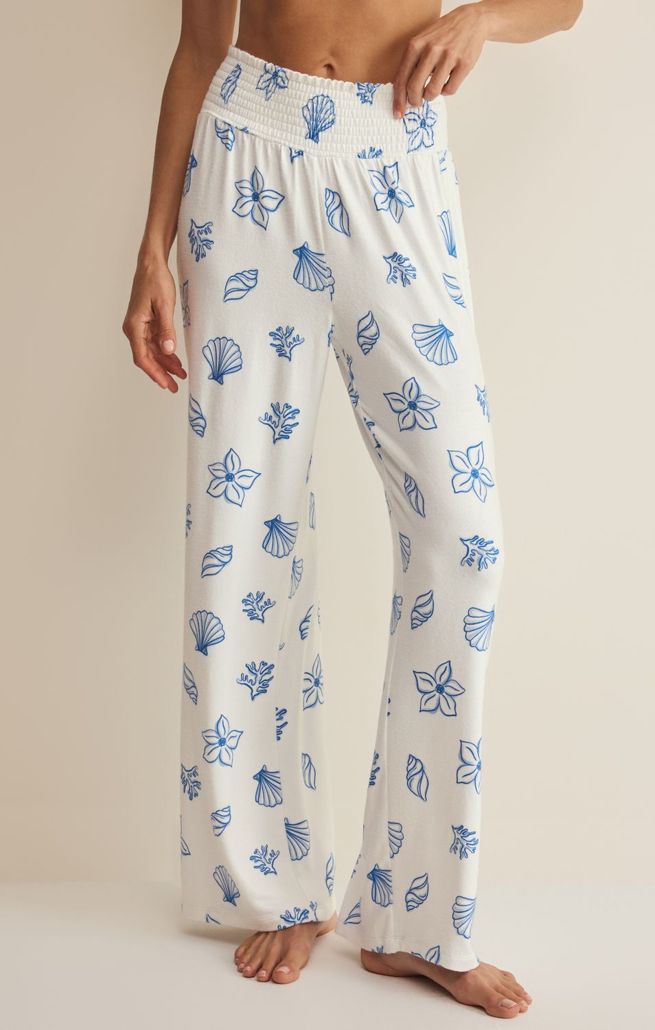 DAWN SEASHORE PANT ZLP262103, Color: WHT, Size: XS