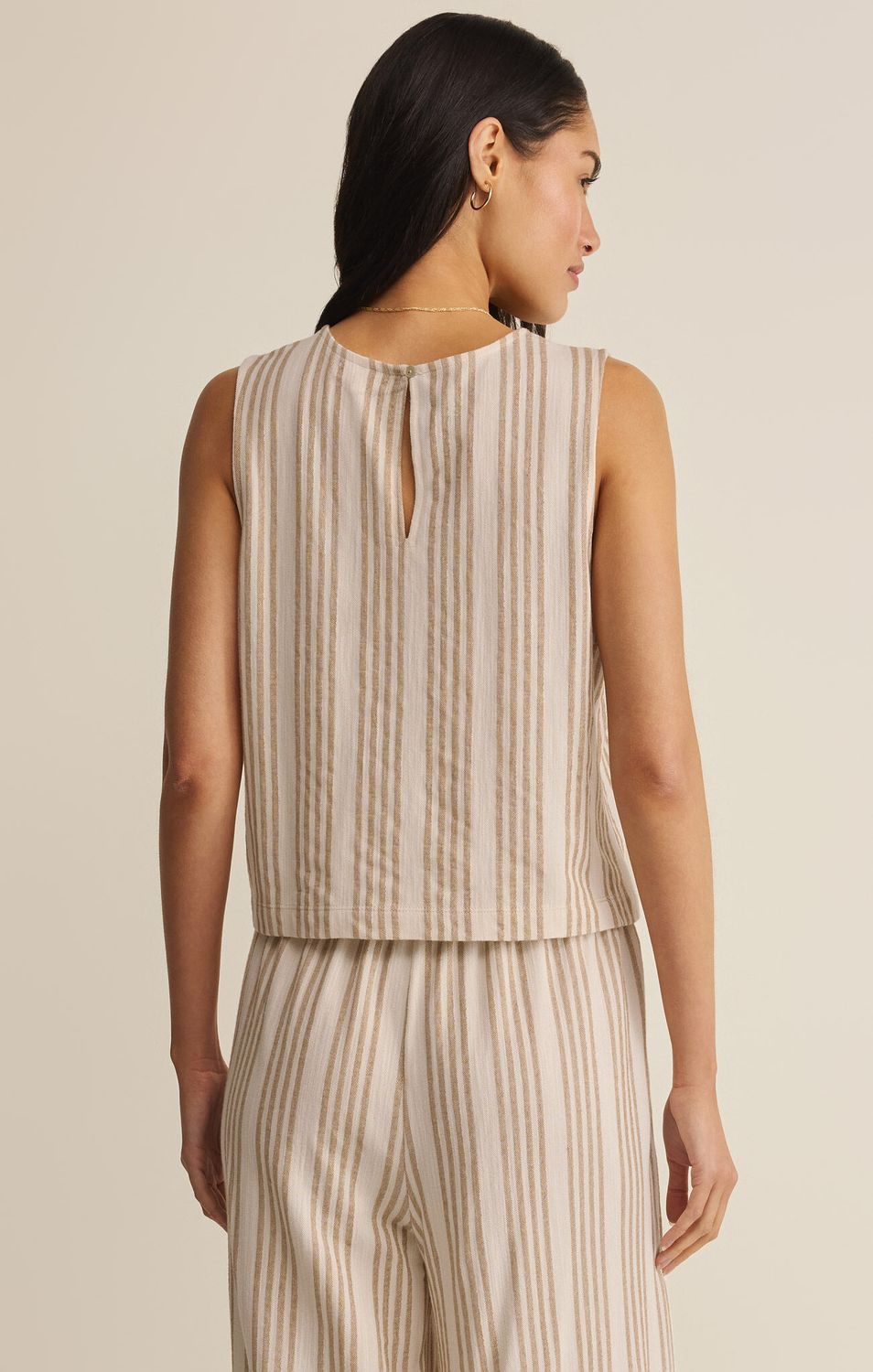 SLOANE KNIT STRIPED TOP ZT262588