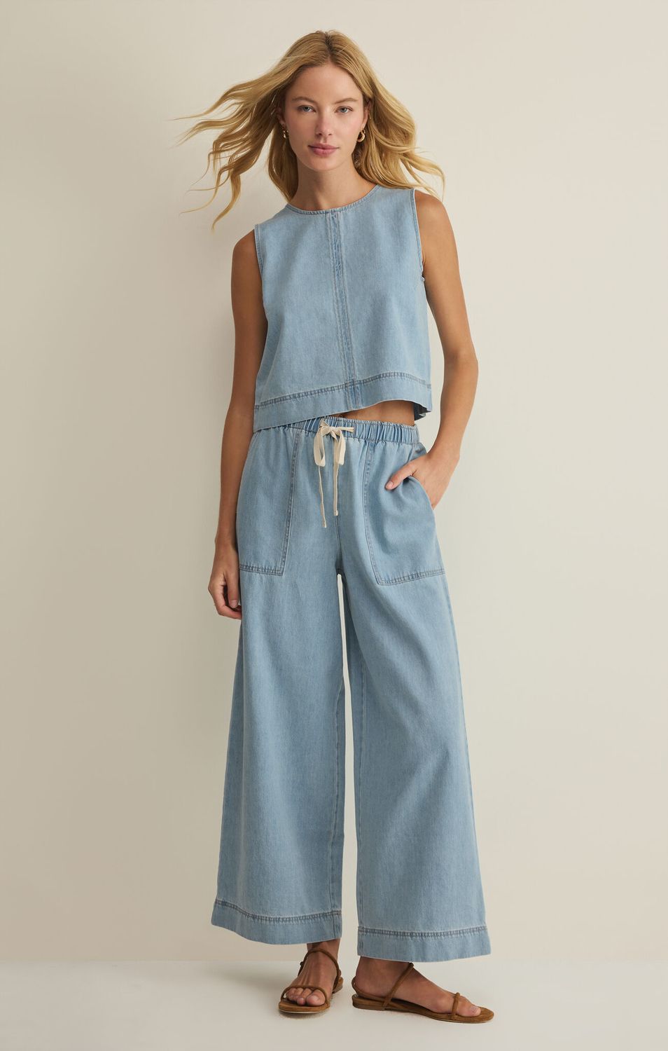 DAYCATION DENIM UTILITY PANT ZP261107