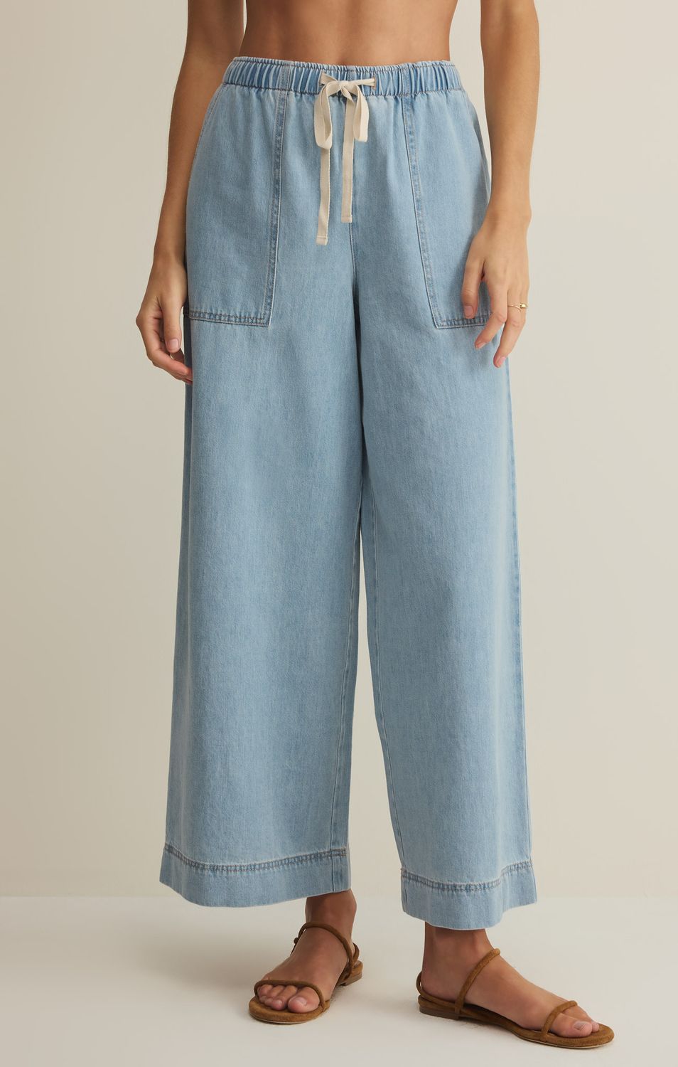 DAYCATION DENIM UTILITY PANT ZP261107, Color: CWA, Size: XS