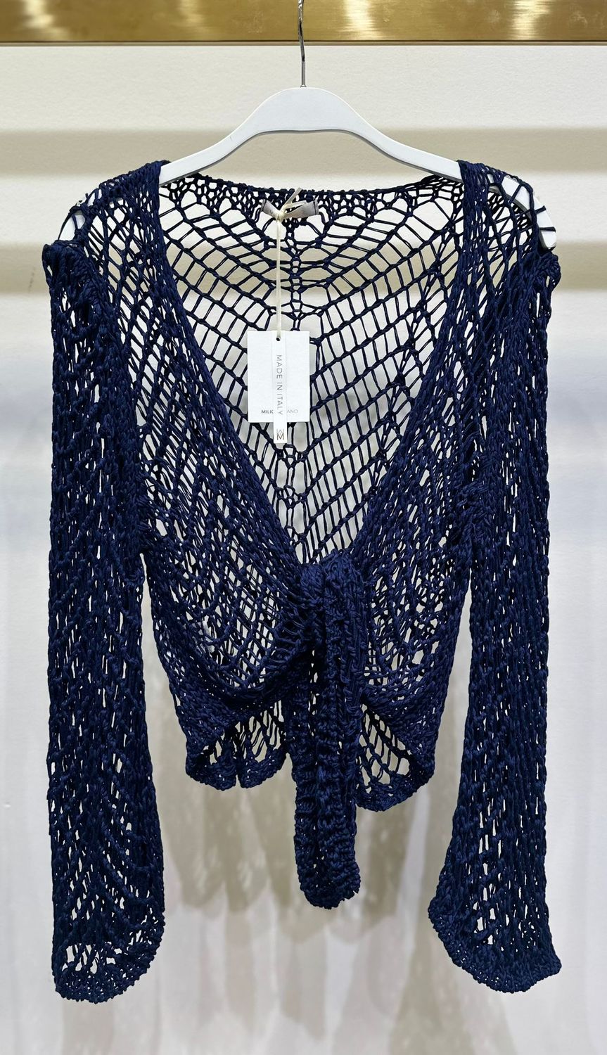 CROCHET TIE TOP 800819