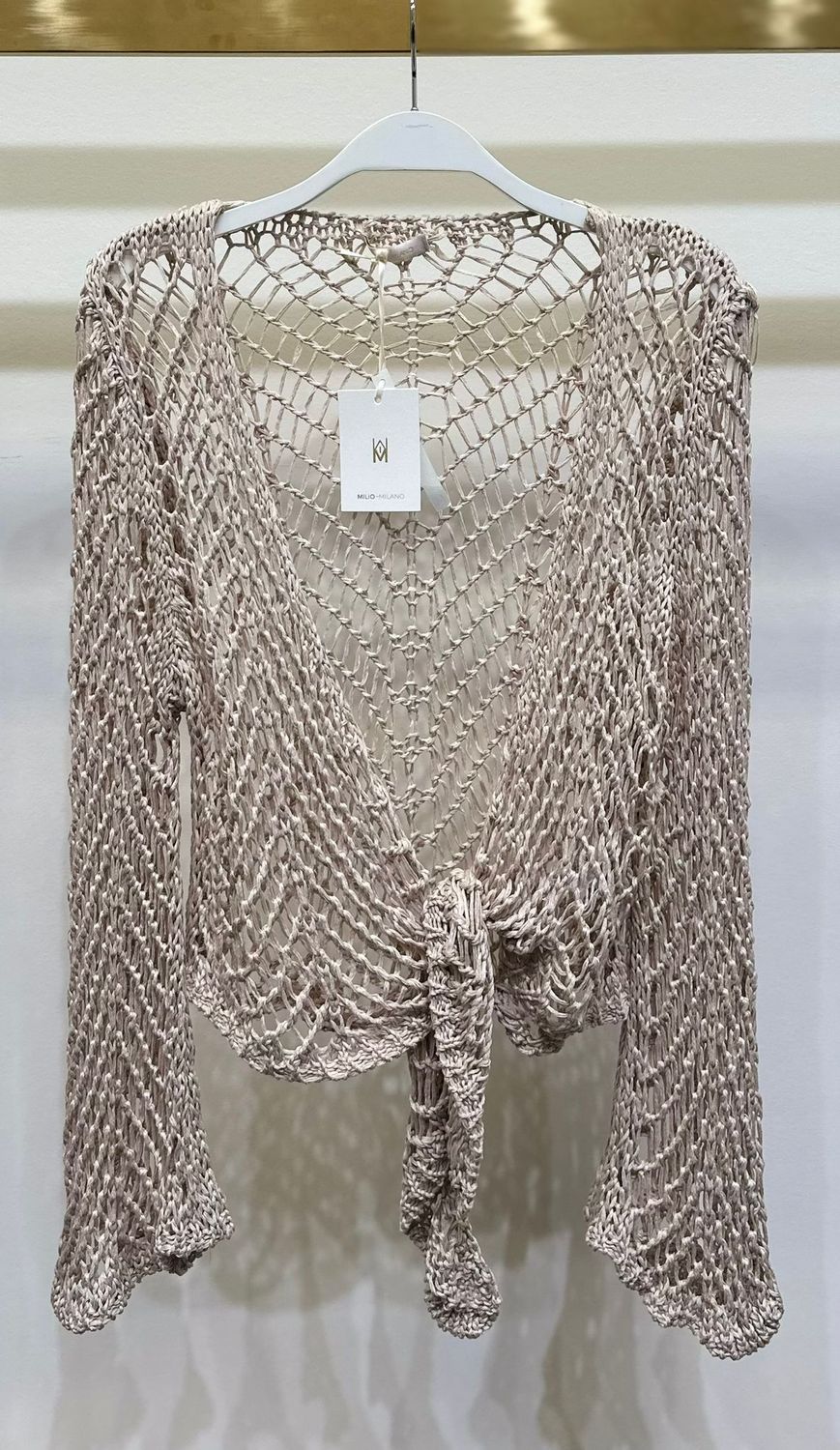 CROCHET TIE TOP 800819