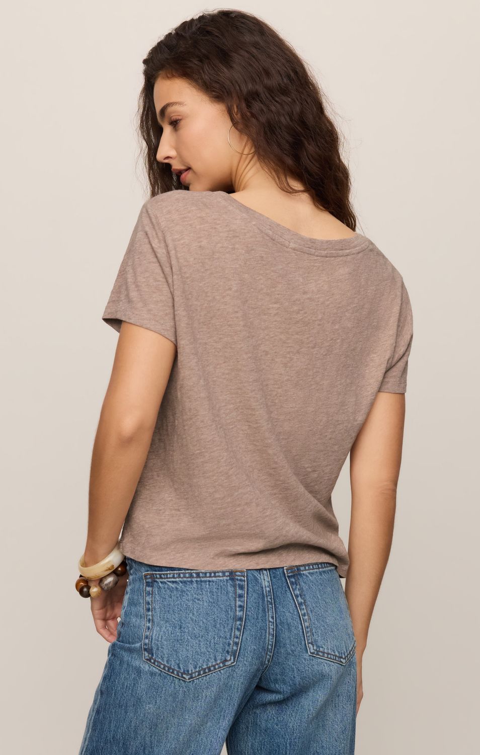 NOMAD V NECK TEE ZT263210