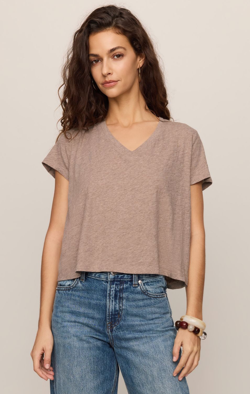 NOMAD V NECK TEE ZT263210