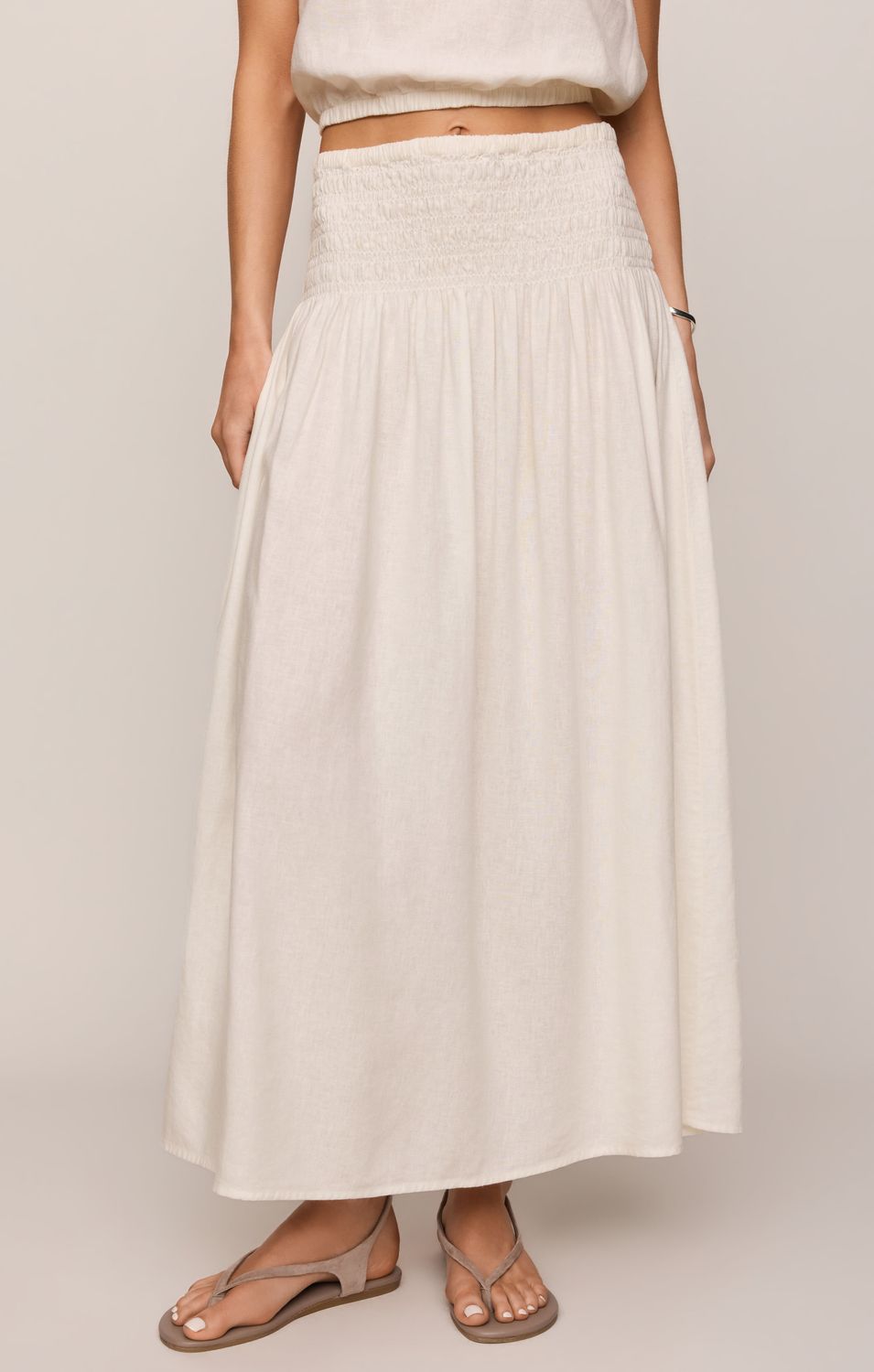 BROOKE SKIRT ZK263711, Color: WHT, Size: XS