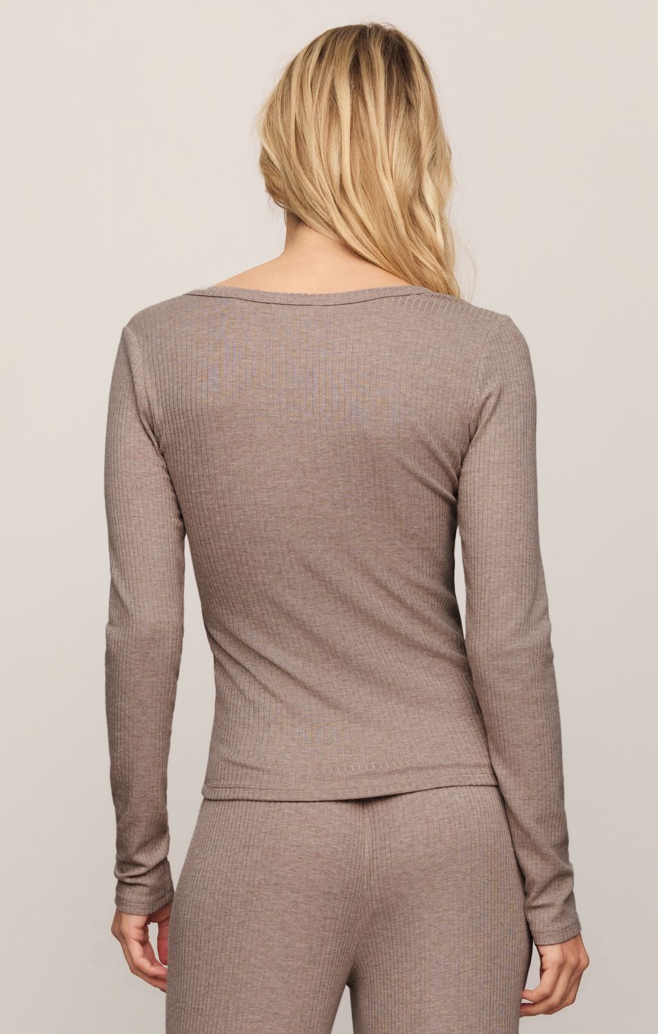 JUST RIGHT RIB L/S TOP ZLT263470