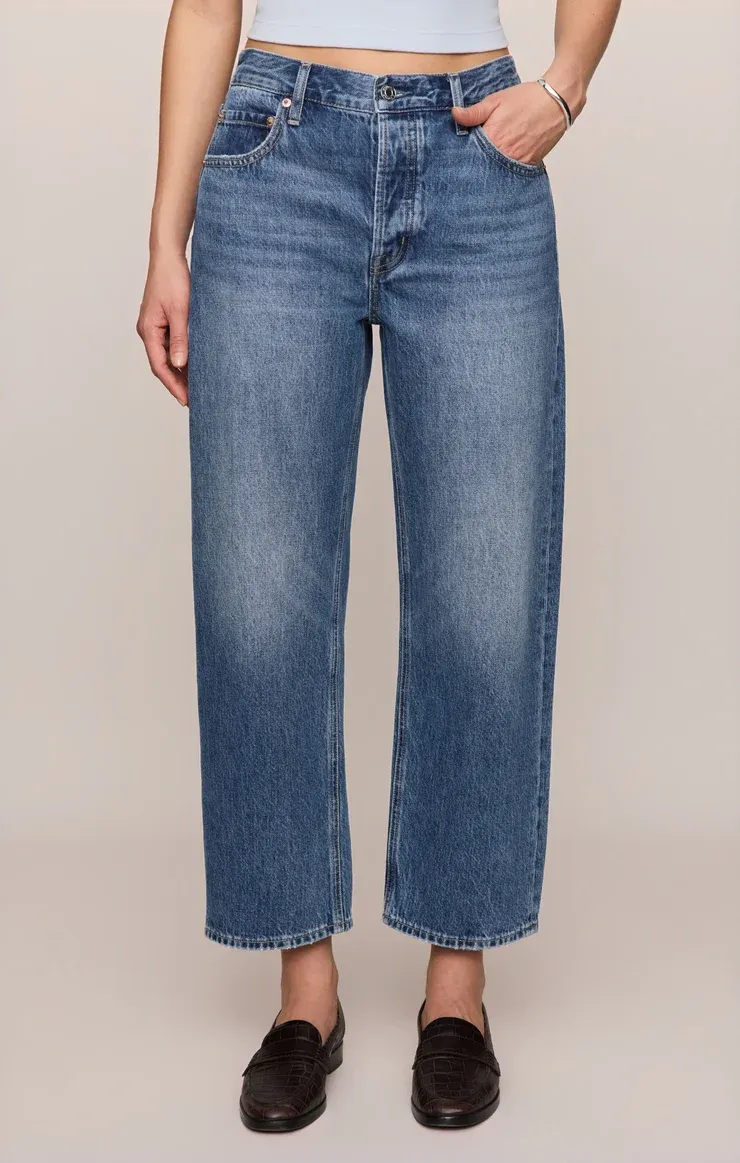 THE OFF DUTY BOWED JEAN DP263158, Color: BKP, Size: 24