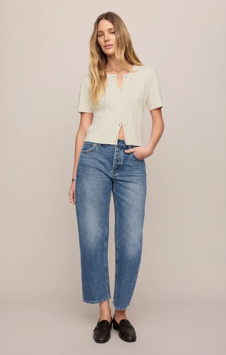 THE OFF DUTY BOWED JEAN DP263158