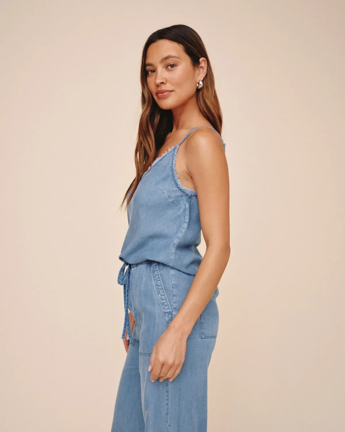 FRAYED EDGE CAMISOLE BDSH B2243-549-624