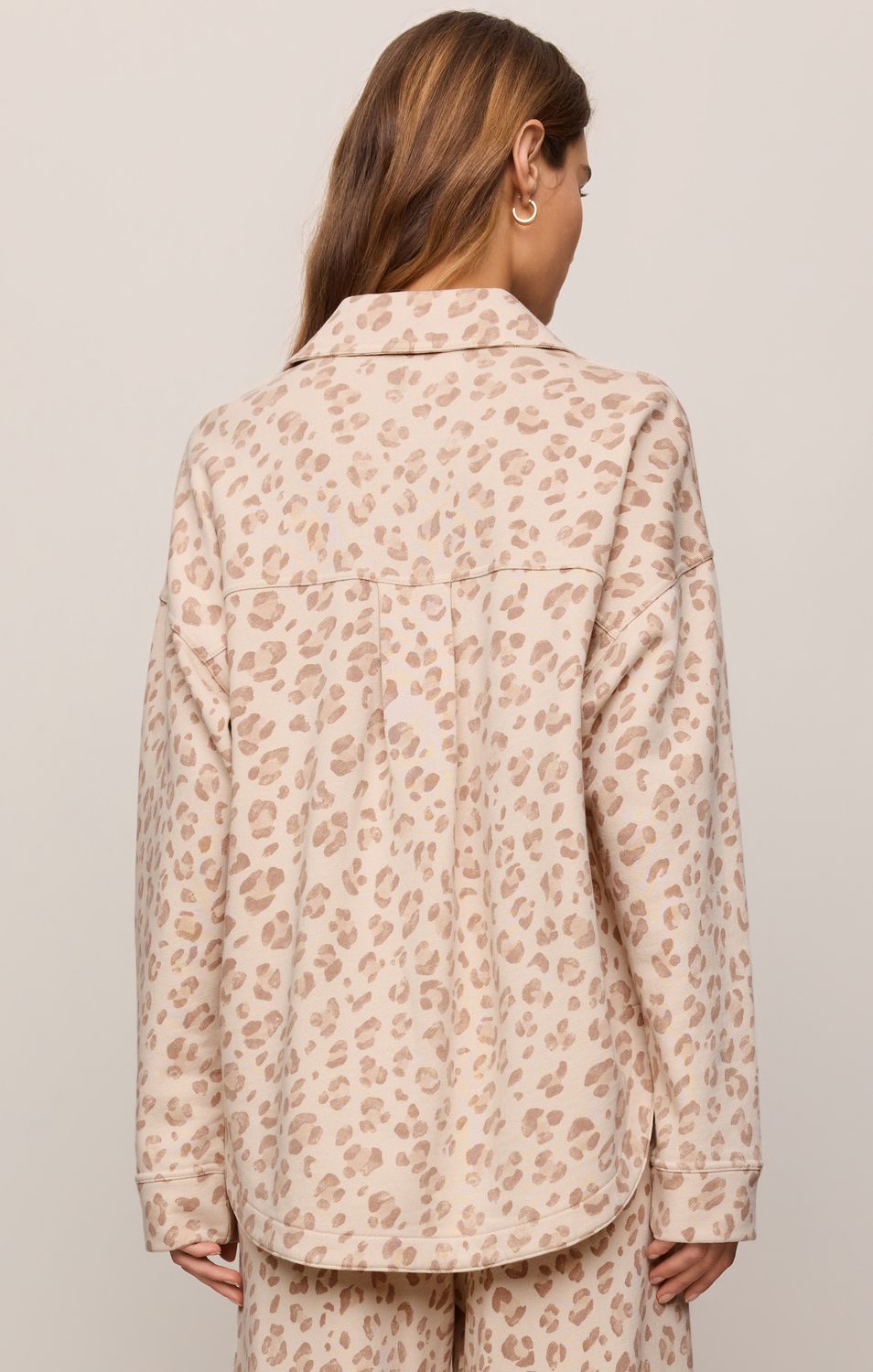 ALL DAY KNIT LEOPARD JACKET  ZJ263248