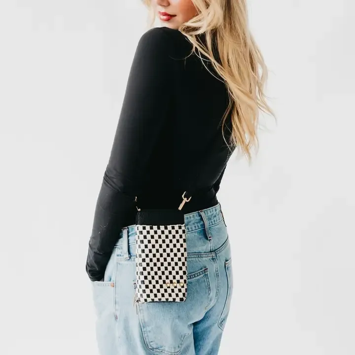 WOVEN DBL DUTY PHONE BAG