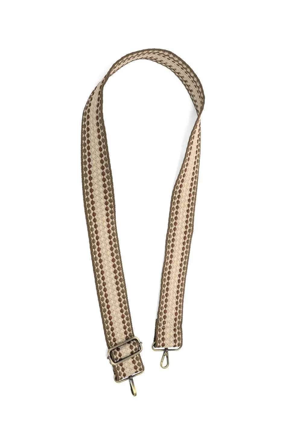DOTTED STRIPE GUITAR STRAP LS159