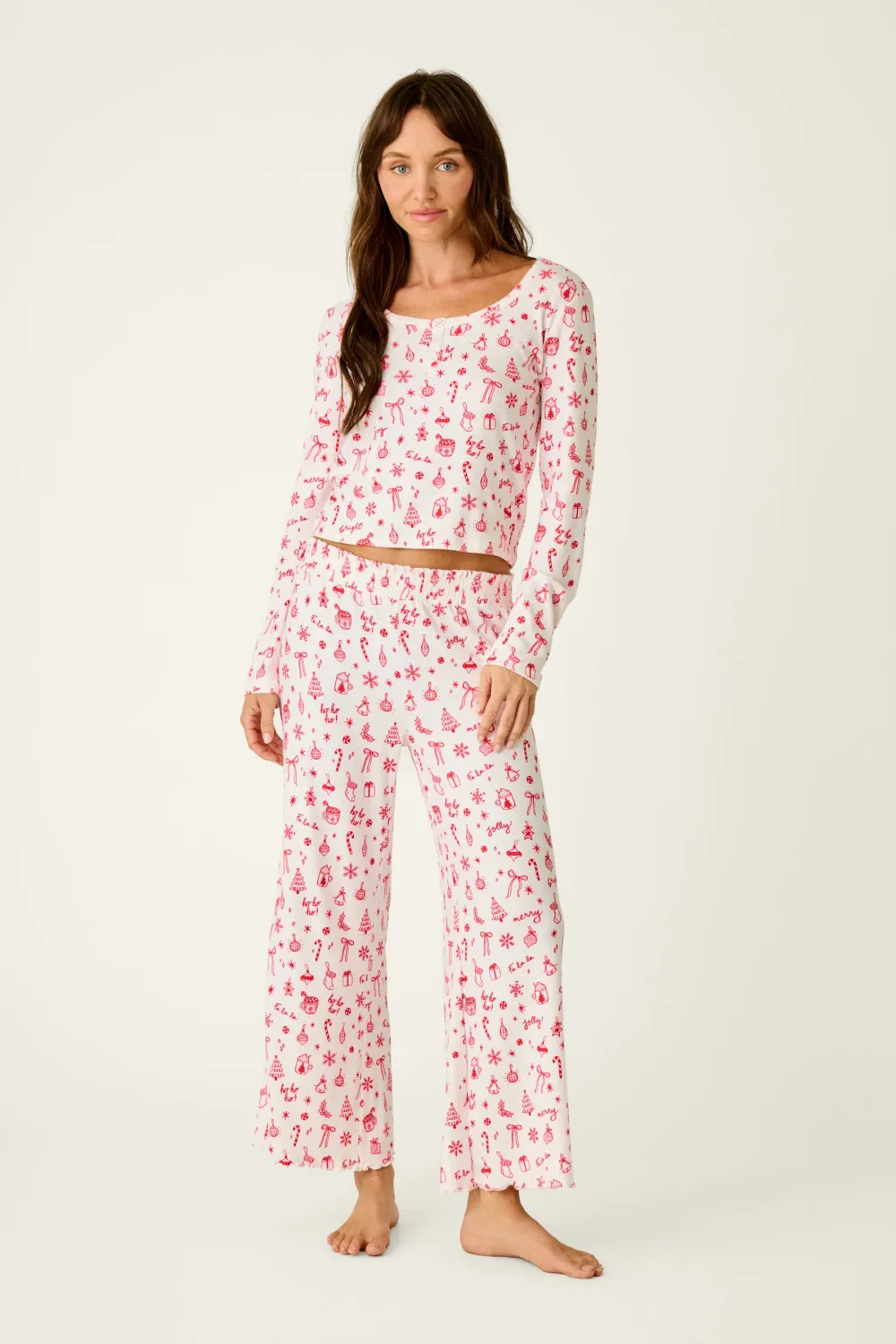 FEMME DE NOEL L/S TOP RAFDLS2