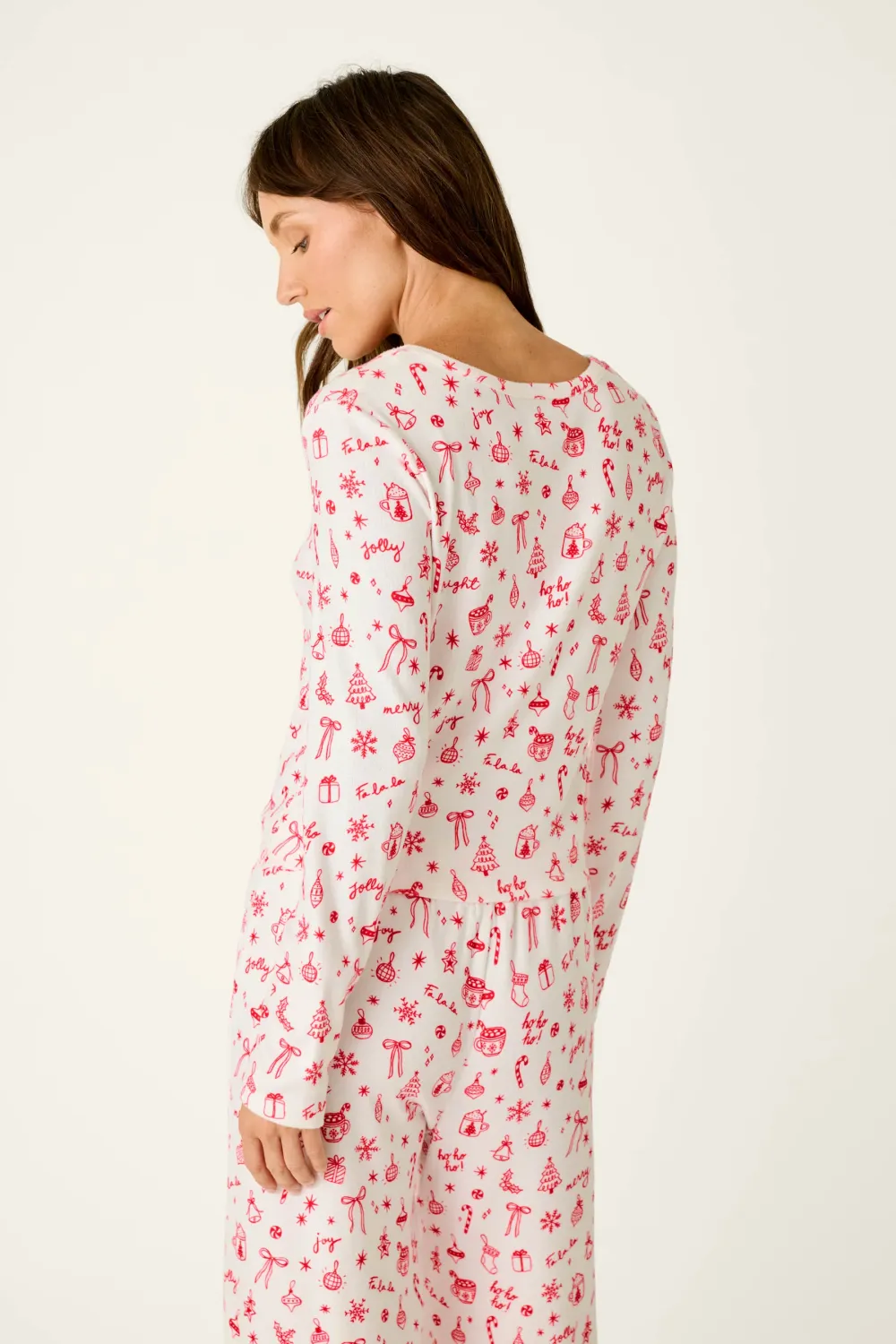 FEMME DE NOEL L/S TOP RAFDLS2