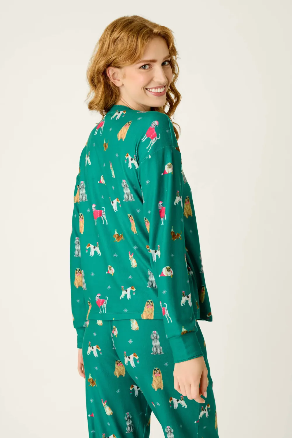 HAPPY PAWLIDAYS L/S TOP RAHPLS1