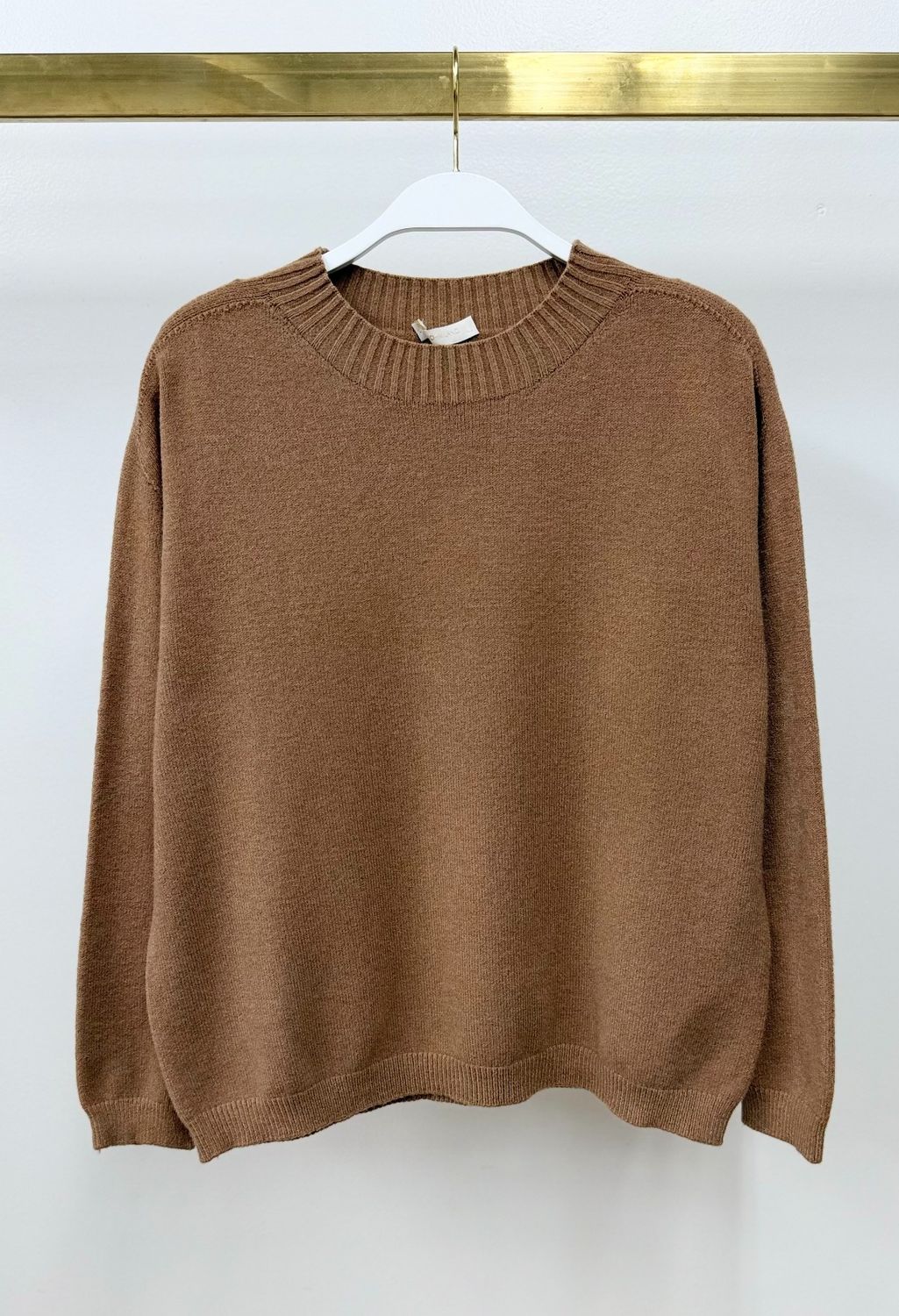 L/S CREW NECK KNIT SWEATER 330151