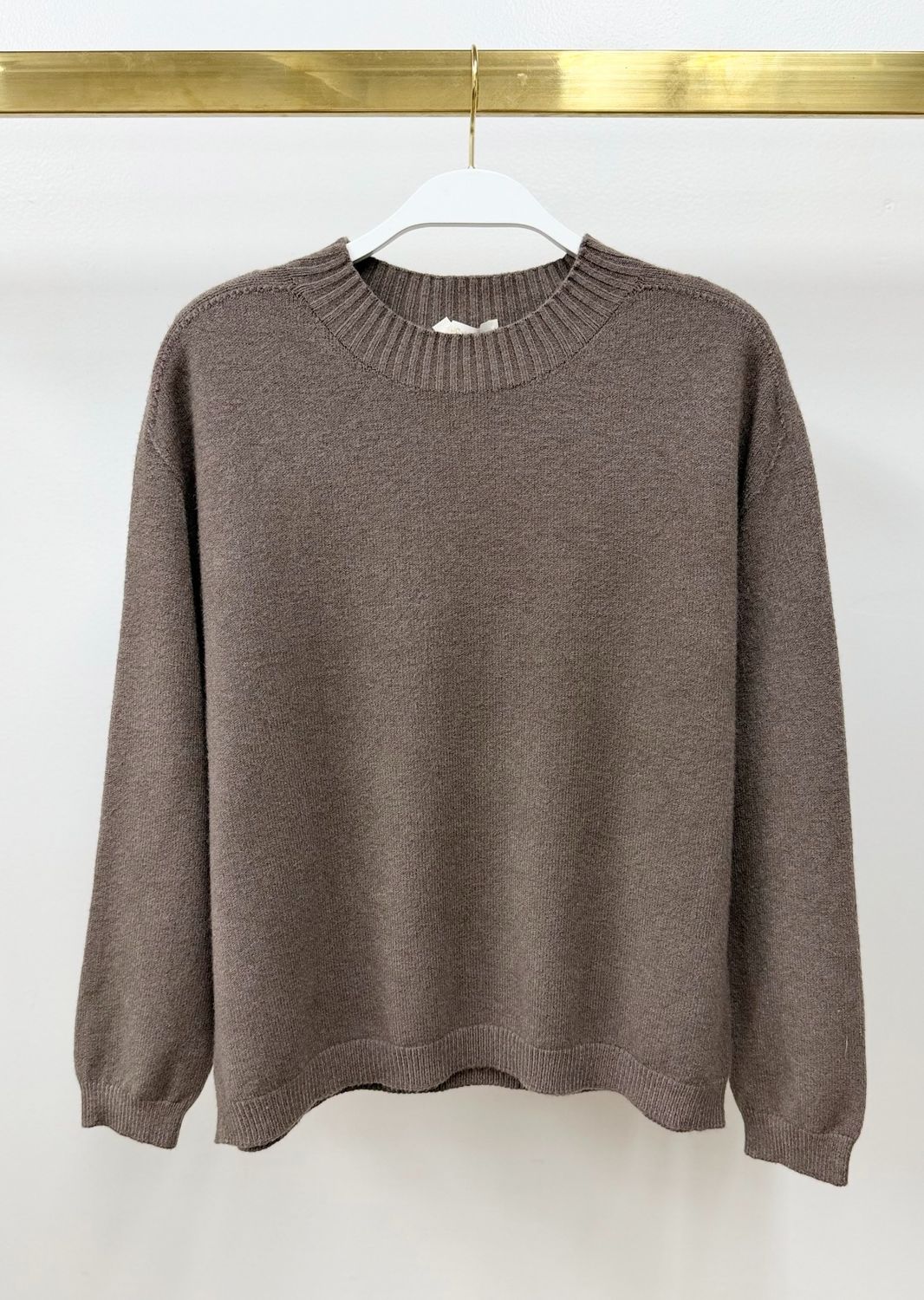 L/S CREW NECK KNIT SWEATER 330151