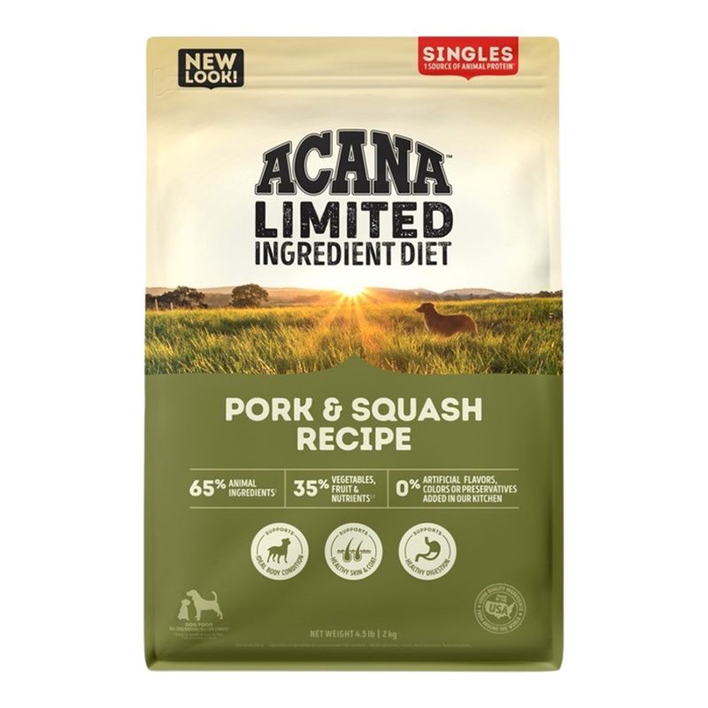 ACANA DOG Grain Free Singles Pork &amp; Squash 22.5lb
