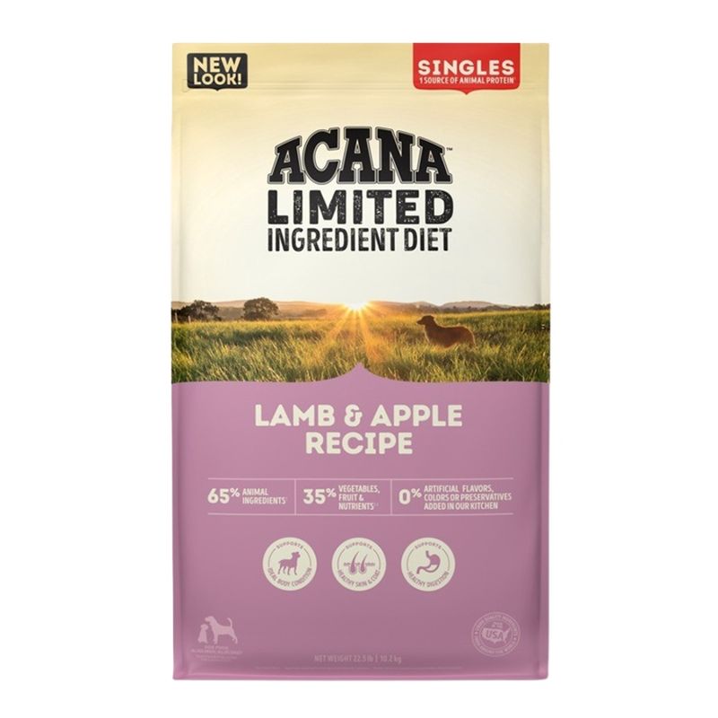 ACANA DOG Grain Free Singles Lamb &amp; Apple 22.5lb