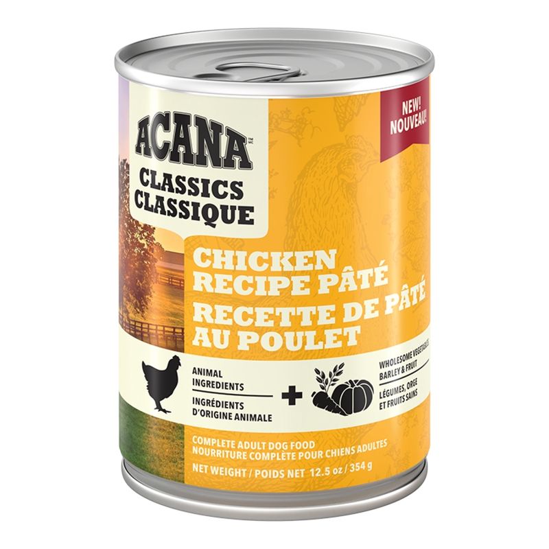 ACANA Dog Classic Pate Chicken 12.5oz