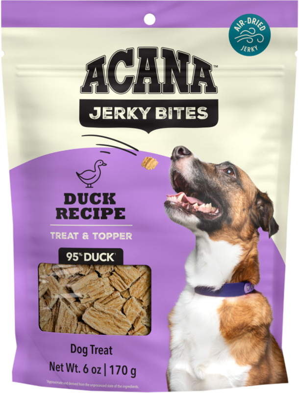 ACANA DOG Grain Free Jerky Bites Duck Recipe 6oz