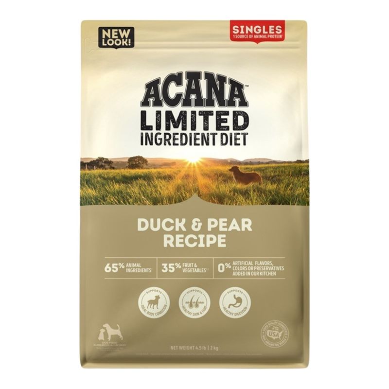 ACANA DOG Grain Free Singles Duck &amp; Pear 4.5lb