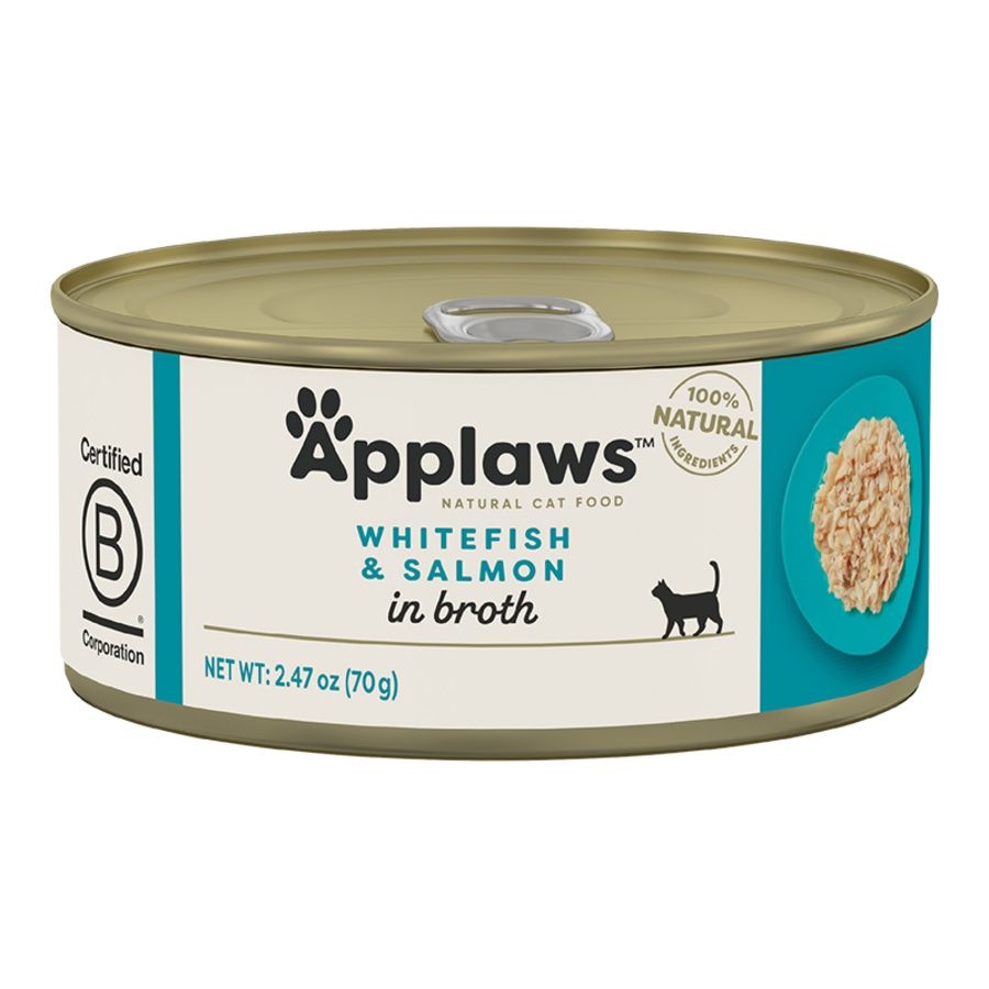 APPLAWS Cat Whitefish With Sockeye Salmon 2.47oz