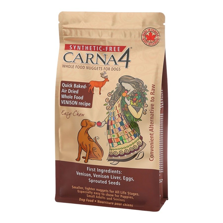CARNA4 DOG GF EASY-CHEW VENISON 5LB