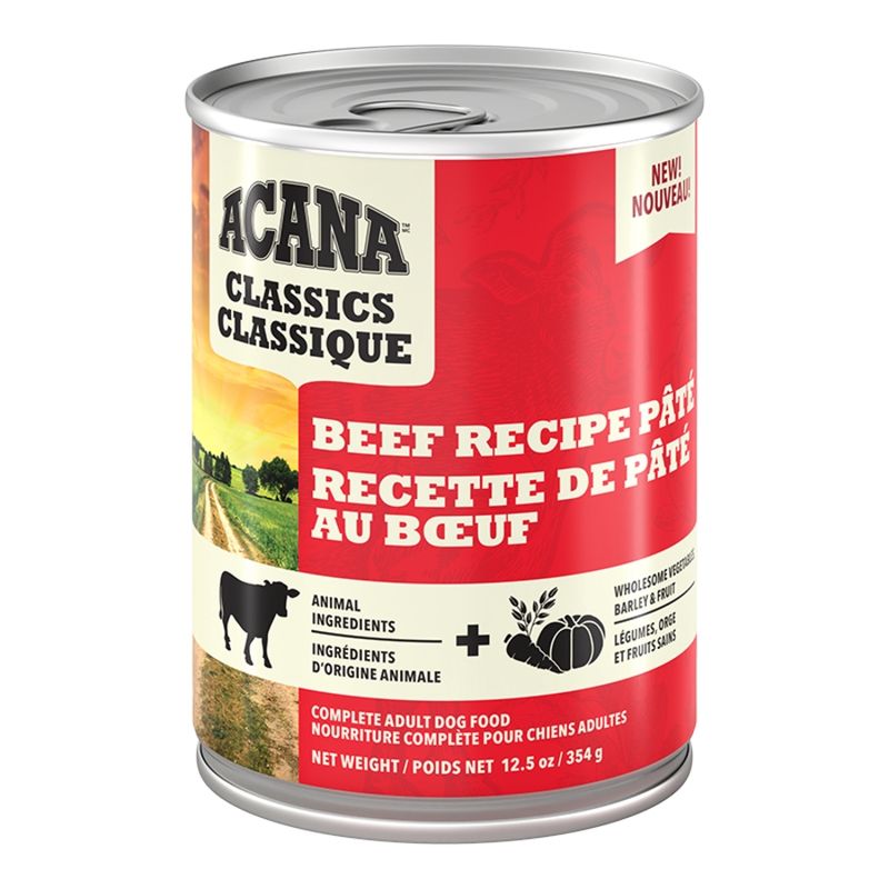ACANA Dog Classic Pate Beef 12.5oz