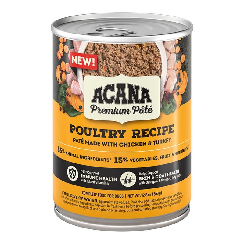 ACANA DOG Grain Free Pate Poultry 12.80oz