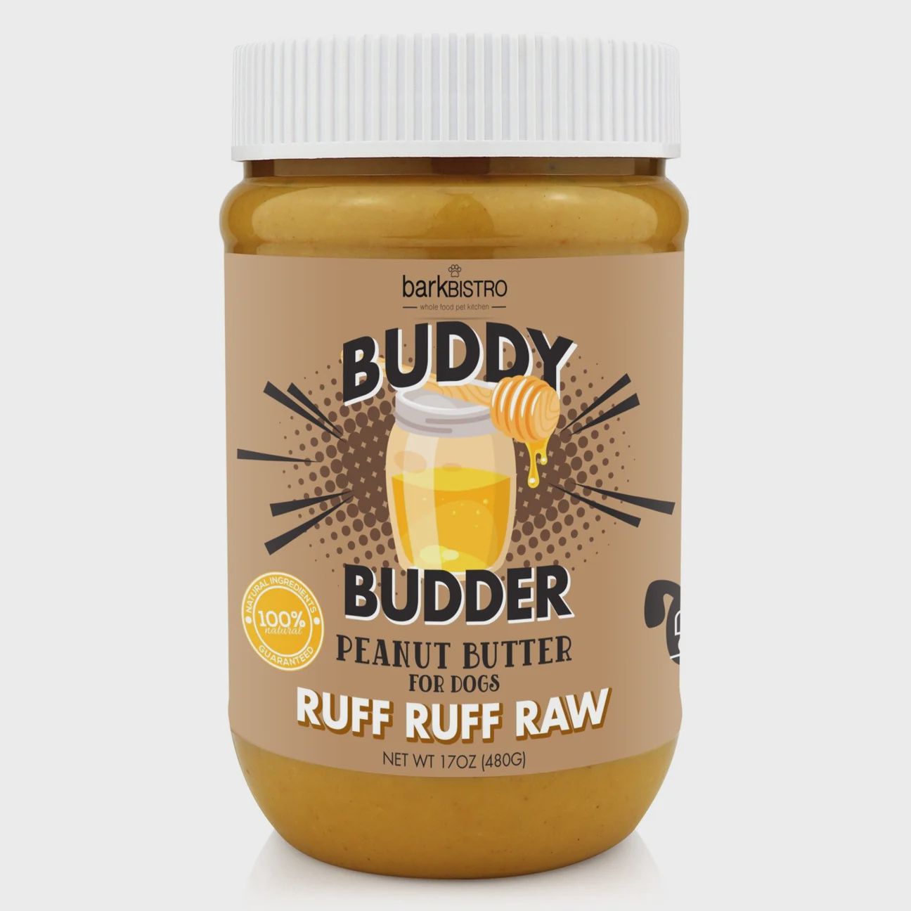 Buddy Budder Ruff Ruff Raw Peanut Butter
