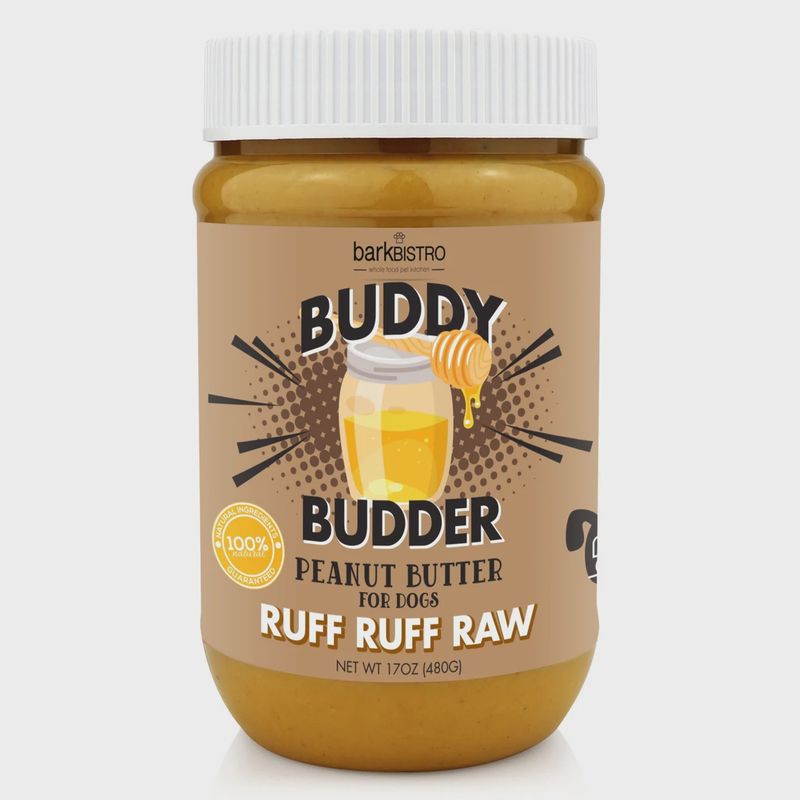 Buddy Budder Ruff Ruff Raw Peanut Butter