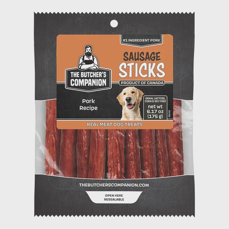 BUTCHER'S Companion Sausage Sticks Pork 6.17oz