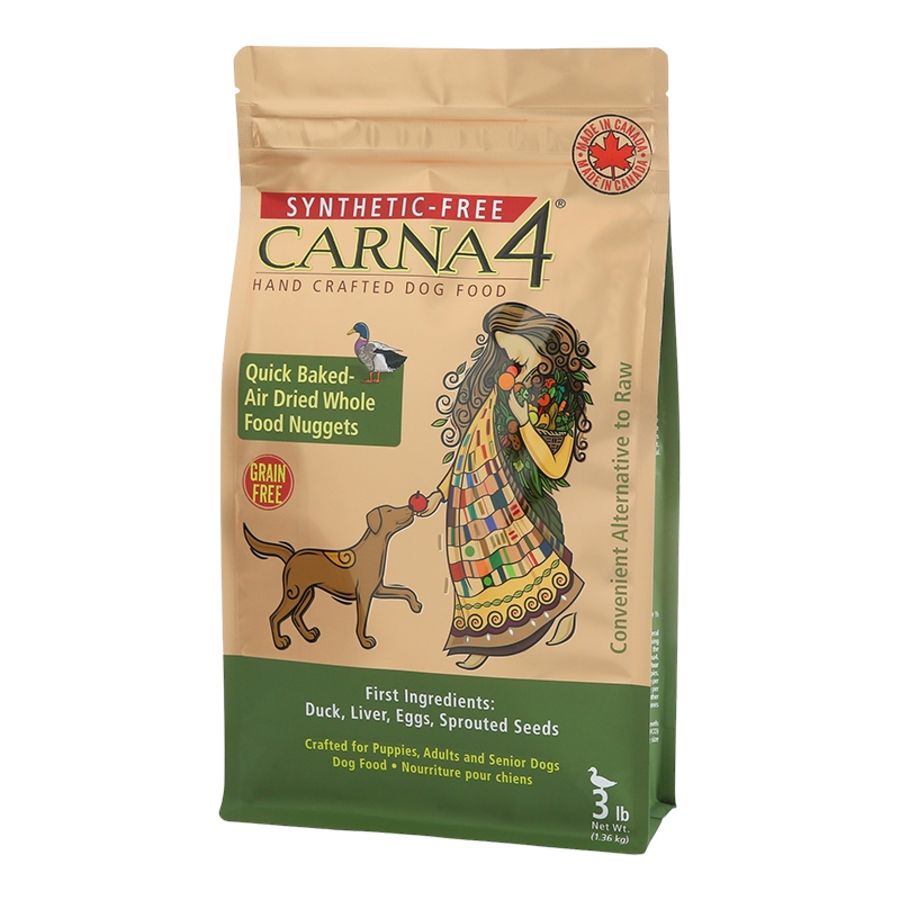 CARNA4 Dog Gf Duck, Size: 3 lb