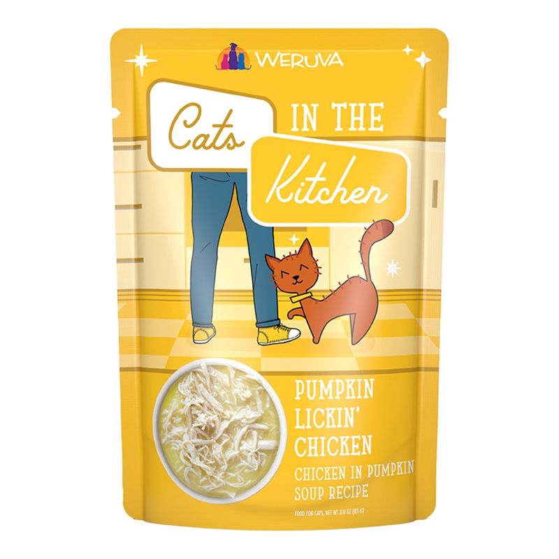 Cats In The Kitchen Cat Pumpkin Lickin Chicken 3oz Pouch