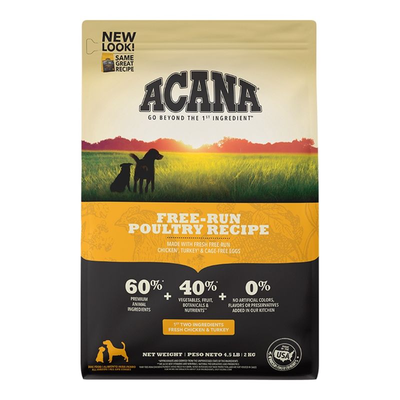 ACANA DOG Grain Free Free Run Poultry 4.5lb