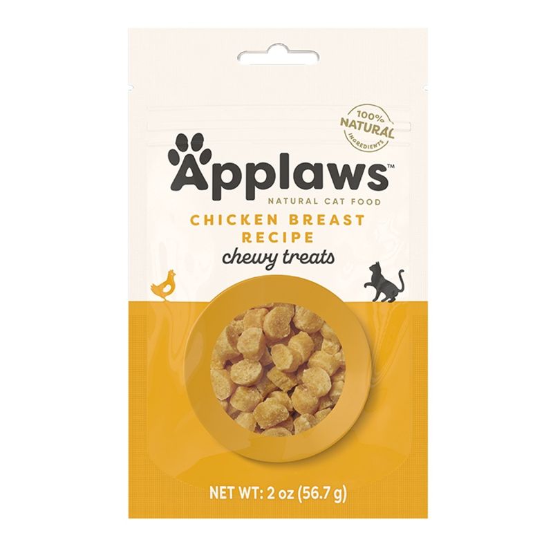 APPLAWS Cat Chicken Chewy Treats 2oz
