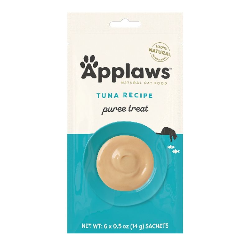 APPLAWS Cat Grain Free Tuna Puree Treats 6 - .05oz