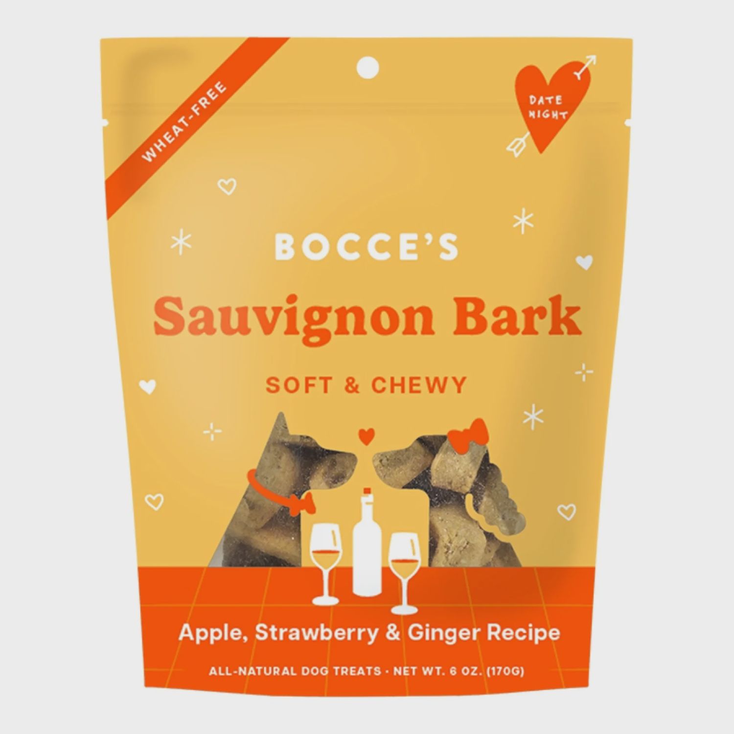 BOCCE'S Bakery Dog Soft &amp; Chewy Sauvignon Bark 6oz