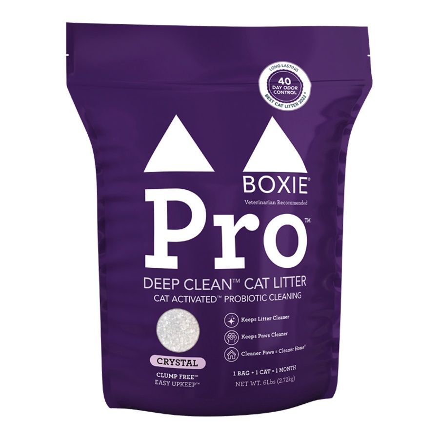 BOXIECAT Cat Pro Crystal Probiotic Litter 6lbs