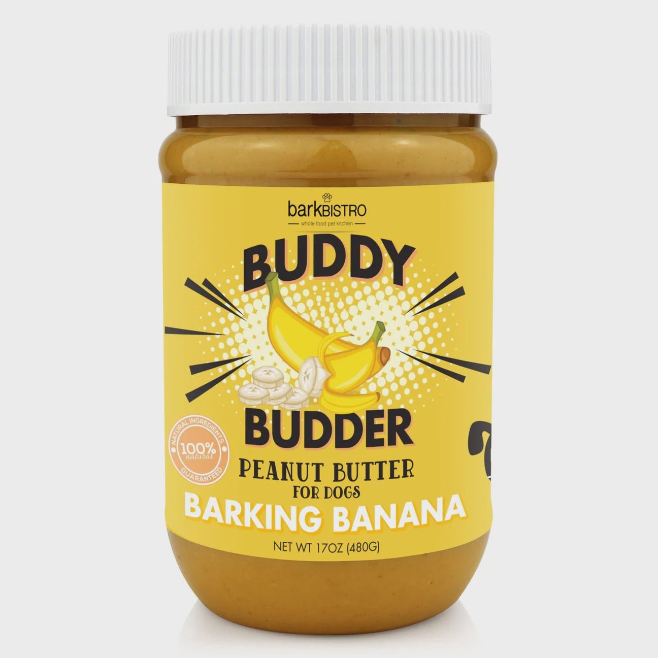 Buddy Budder Barking Banana Peanut Butter