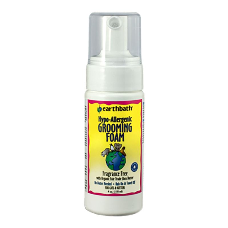 EARTHBATH CAT FOAM HYPOALLERGENIC 4OZ