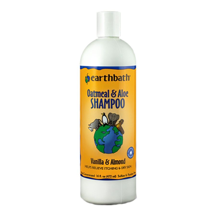 Earthbath Dog Shampoo Oatmeal Vanilla &amp; Almond 16oz