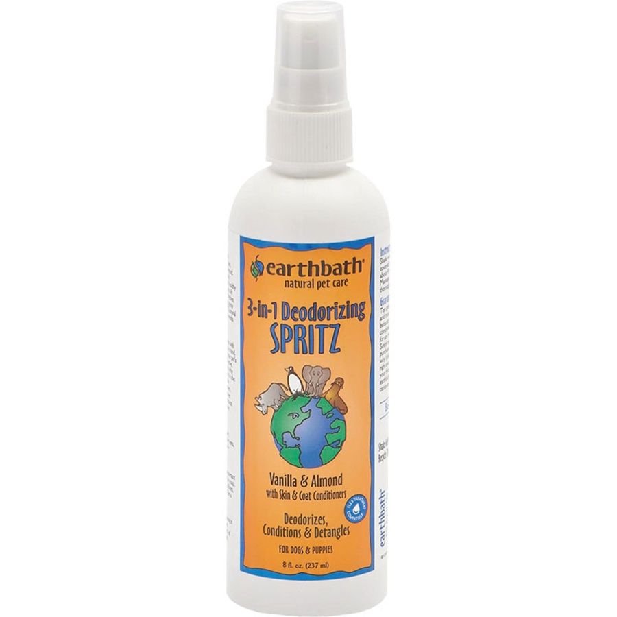 EARTHBATH DOG SPRAY 3 IN 1 VANILLA ALMOND 8OZ