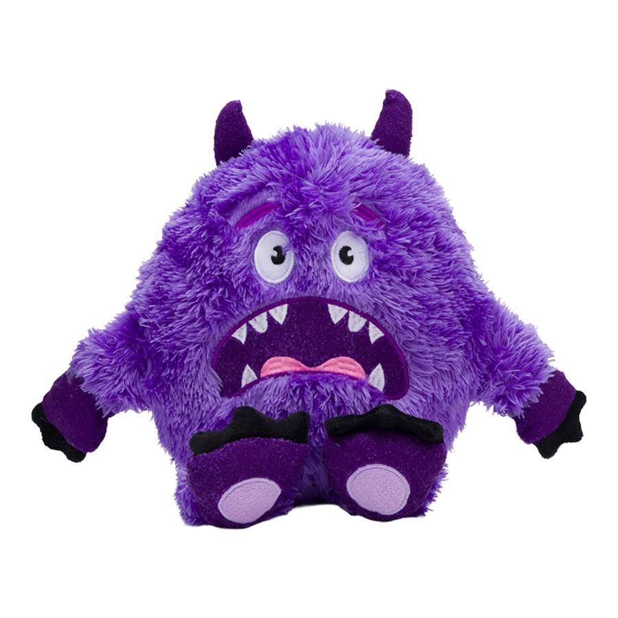 FABDOG DOG FLUFFY PURPLE MONSTER MEDIUM