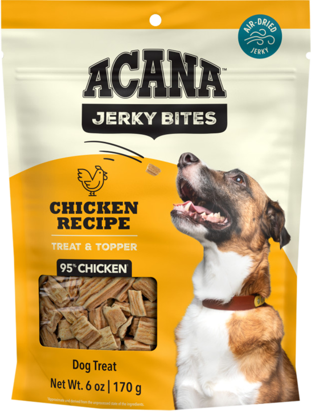 ACANA DOG Grain Free Jerky Bites Chicken Recipe 6oz