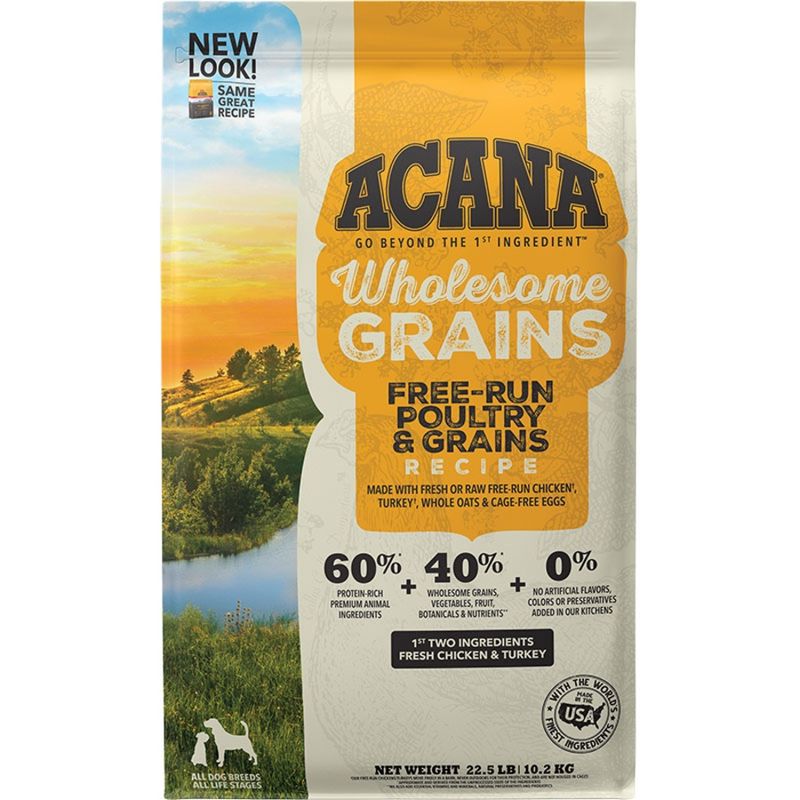 ACANA DOG Wholesome Grains Free Run Poultry 4lb