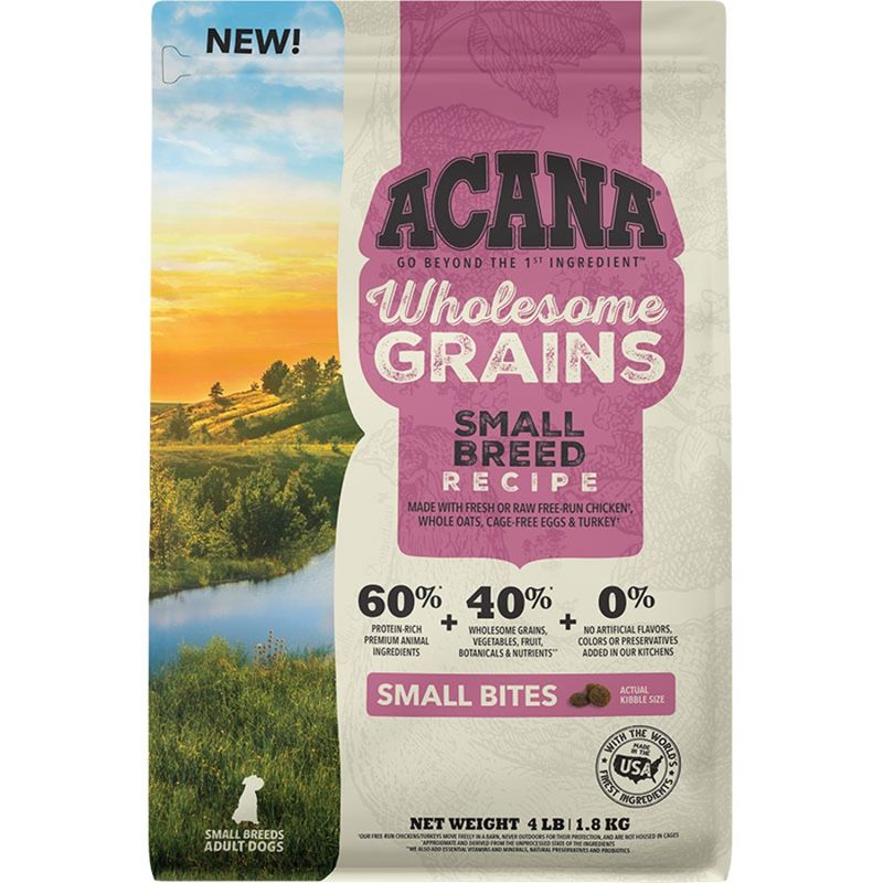 ACANA DOG Wholesome Grains Small Breed 4lb