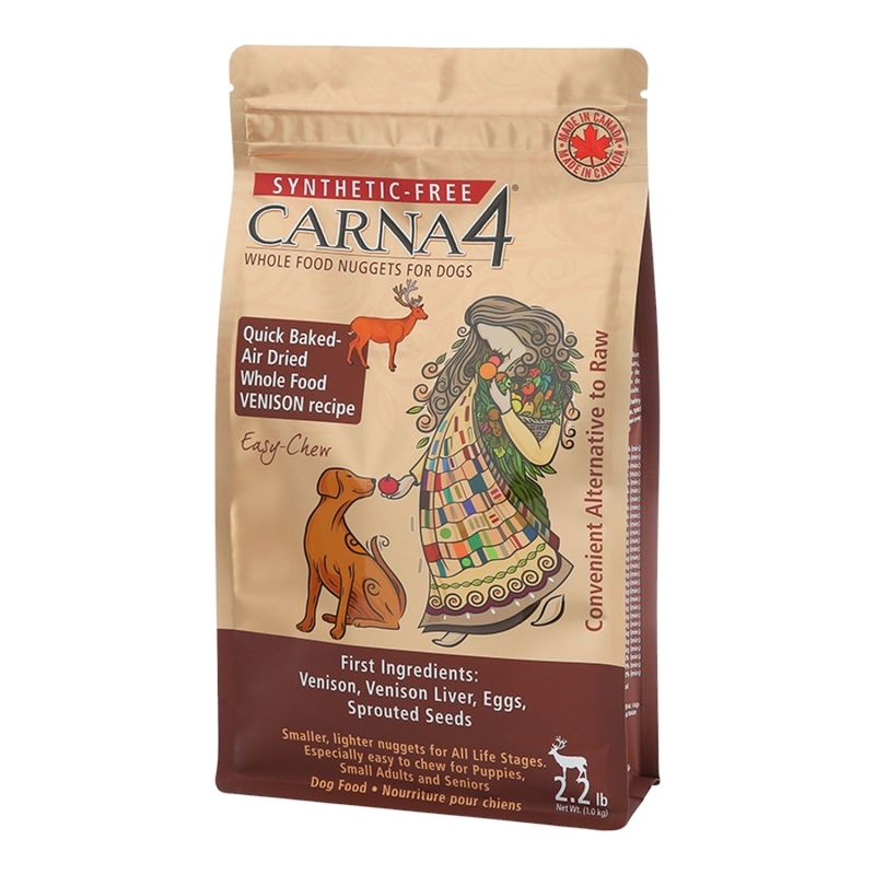 CARNA4 Dog Gf Easy-chew Venison 2.2lb