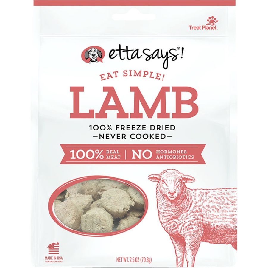 ETTA SAYS DOG EAT SIMPLE FREEZE-DRIED LAMB 2.5OZ